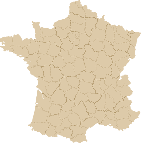 carte france boulangerie